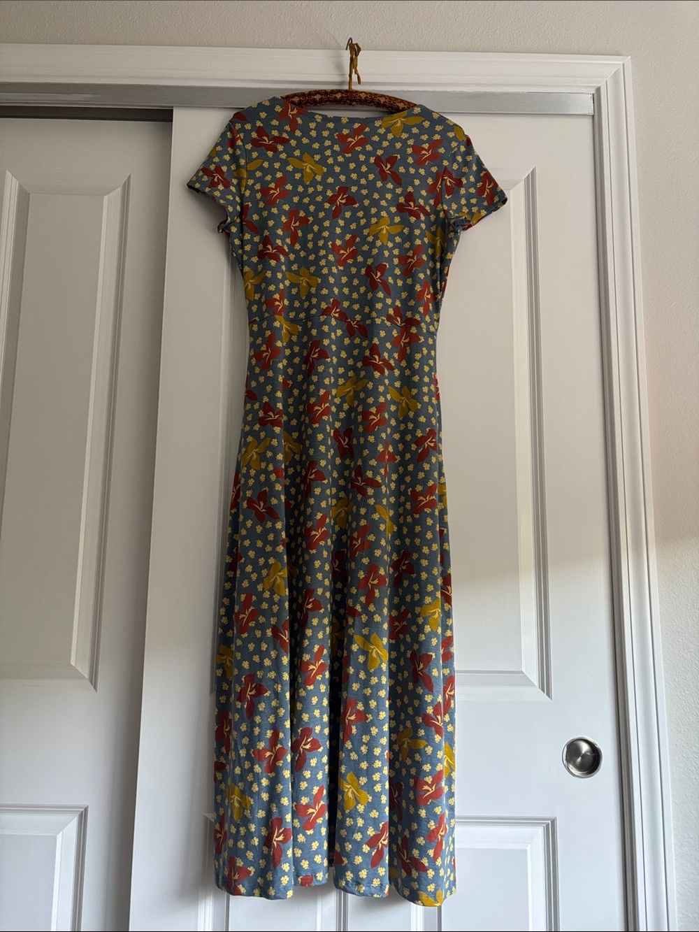 Toad & Co - Women’s Rose Midi Short Sleeve Dress - Picture 5 of 5